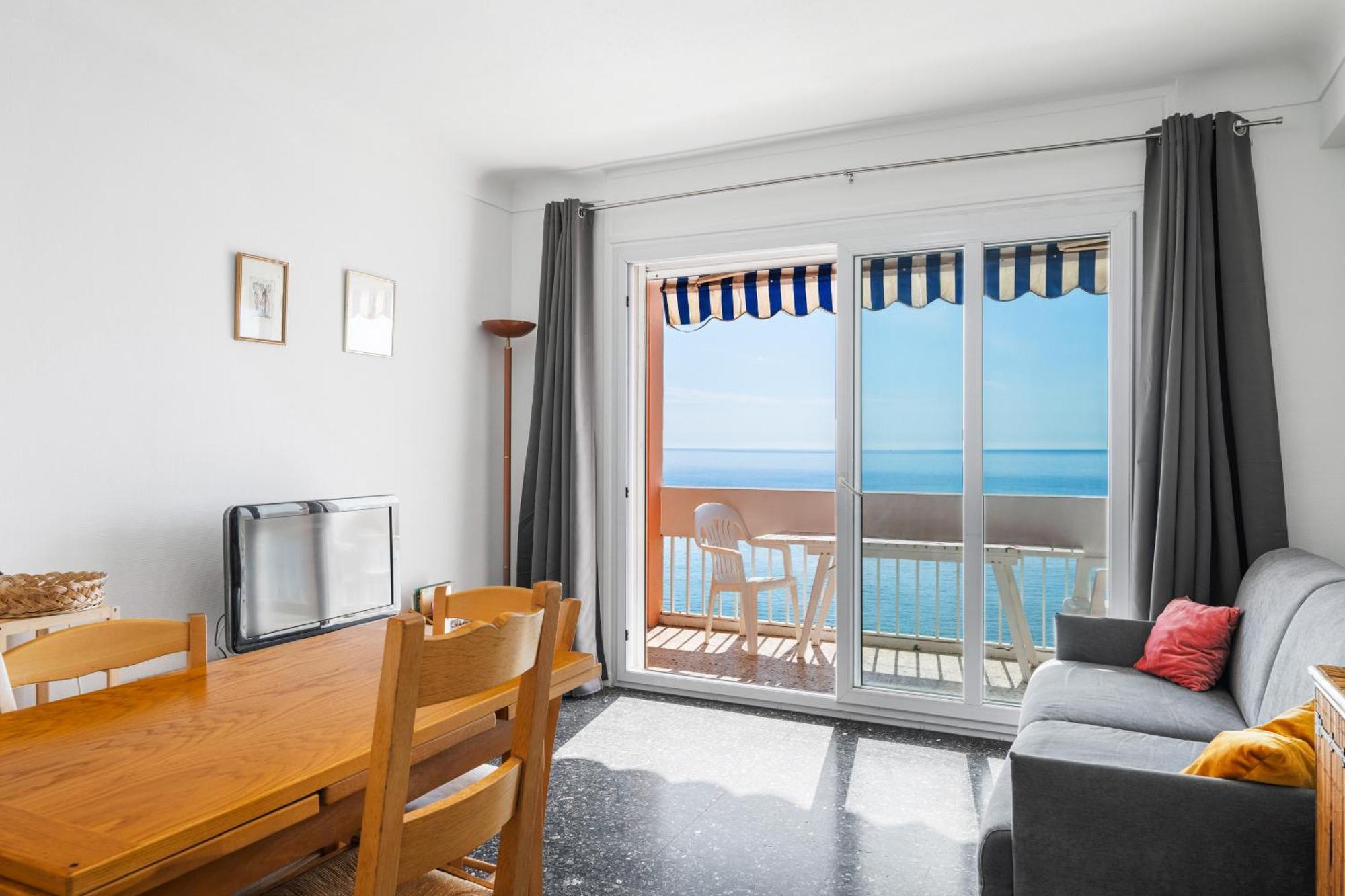 מנטון Le Panorama -Vue Exceptionnelle - Dernier Etage - Front De Mer מראה חיצוני תמונה